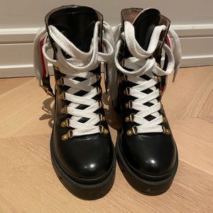 Gucci Trip Lug Sole Combat Boot size 38